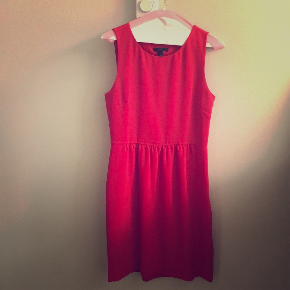 Magenta size 4 J. Crew dress